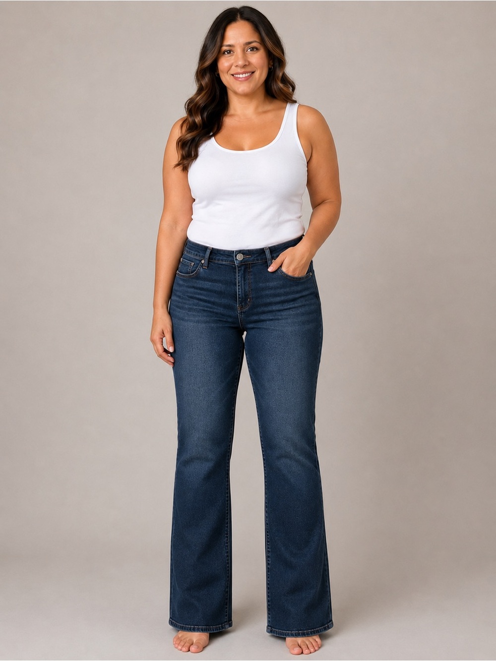 Kut from the Kloth Women's Dark Blue Boot Cut Jeans